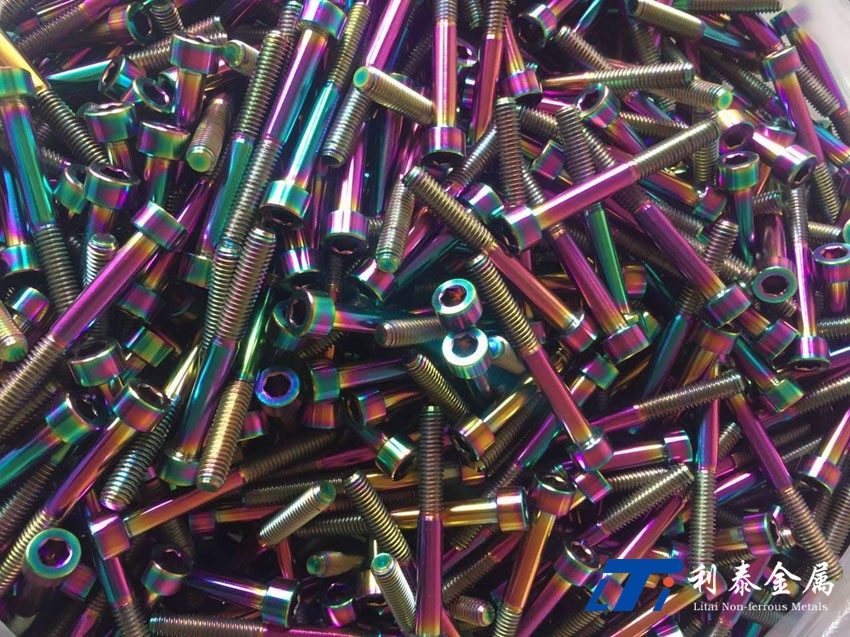 鈦內六角螺栓、鈦螺母、標準件、鈦螺絲 