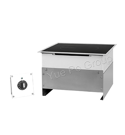 香港INTECH  TSW-500B嵌入式單頭電磁炒爐 、商用單頭炒菜爐 不銹鋼電磁大炒爐