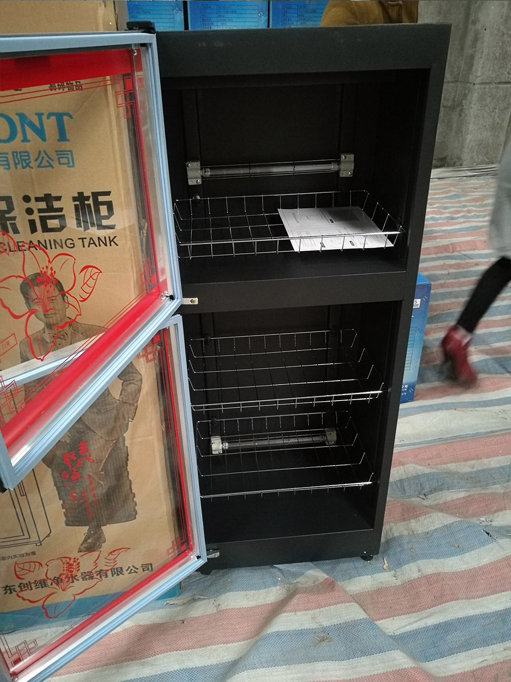 各品牌家用消毒柜 大容量中溫雙門立式消毒碗柜 會銷禮品廠家批發