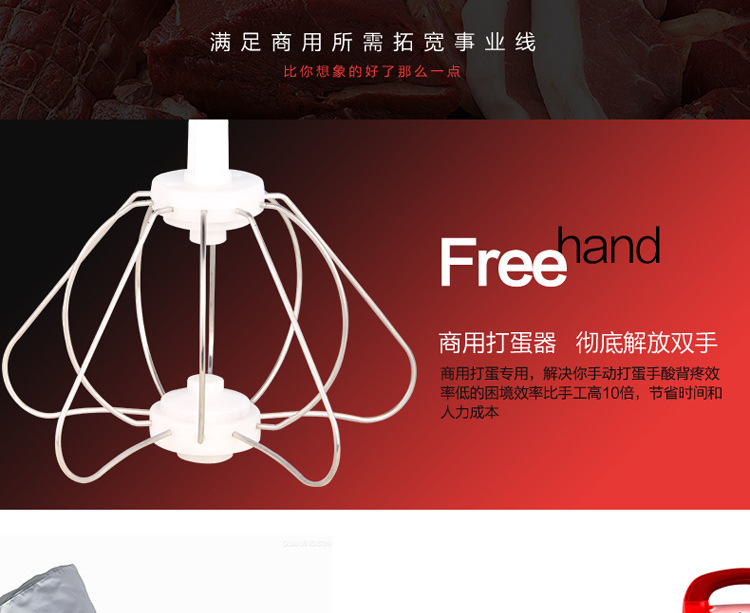 廠家批發(fā)惠爾普斯大容量不銹鋼商用絞肉機C80 餐廳專用絞肉機