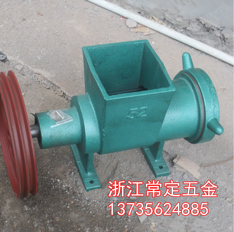 商用大型52號電動絞肉機分離式碎雞架家用肉類加工養(yǎng)殖必備