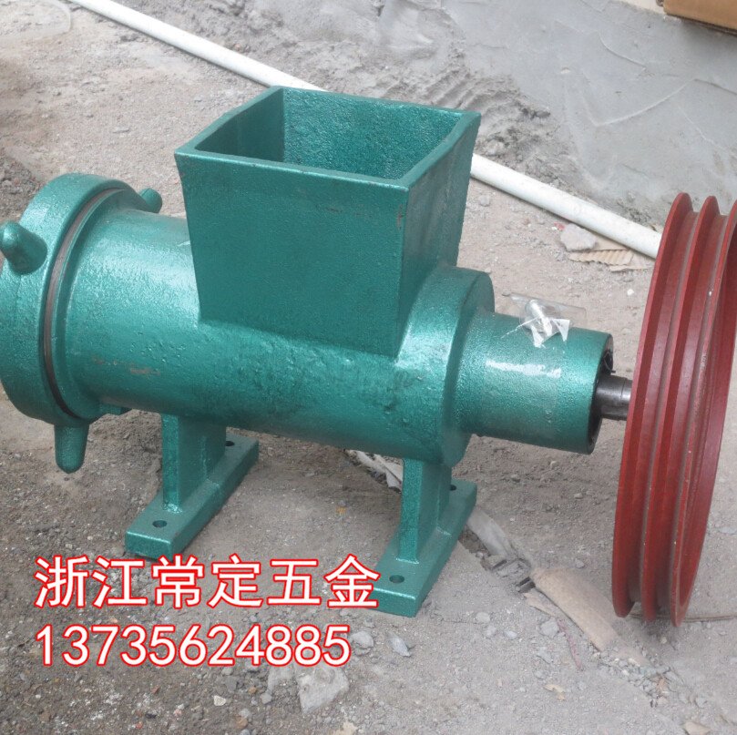 商用大型52號電動絞肉機分離式碎雞架家用肉類加工養(yǎng)殖必備