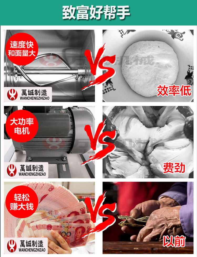 供應(yīng)25公斤商用和面機靜音款式不銹鋼加厚型減速機超靜音廠家直銷
