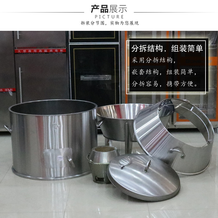 世廚90cm雙層木炭型烤鴨爐商用不銹鋼燒豬燒鵝烤羊排羊腿吊爐批發