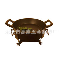 韓式不粘烤盤燒烤盤 永康燒烤盤不粘金華 長(zhǎng)方形無煙木披薩架盤