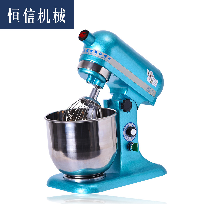 恒信商用藍(lán)色7升鮮奶機(jī)打蛋機(jī)鮮奶攪拌機(jī)廚師機(jī)攪拌機(jī)和面機(jī)