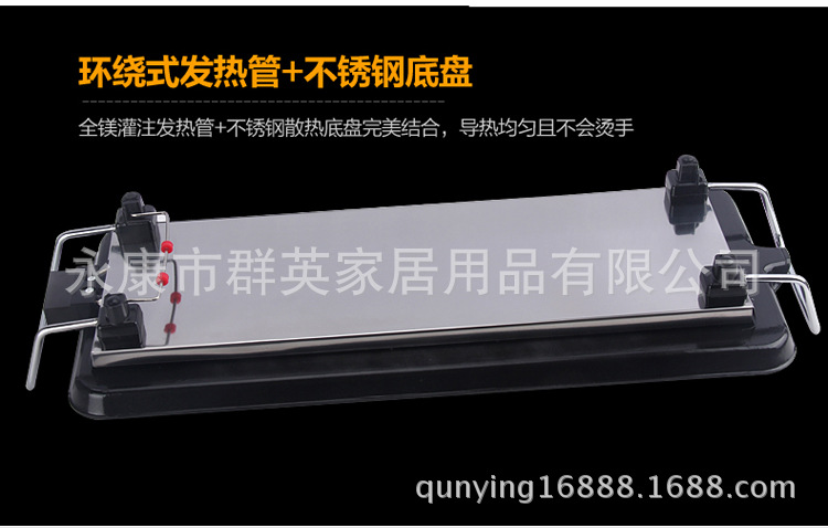 廠家直銷 新款超大號(hào)加厚韓式電烤盤 煎炸/燒烤/火鍋多功能合一