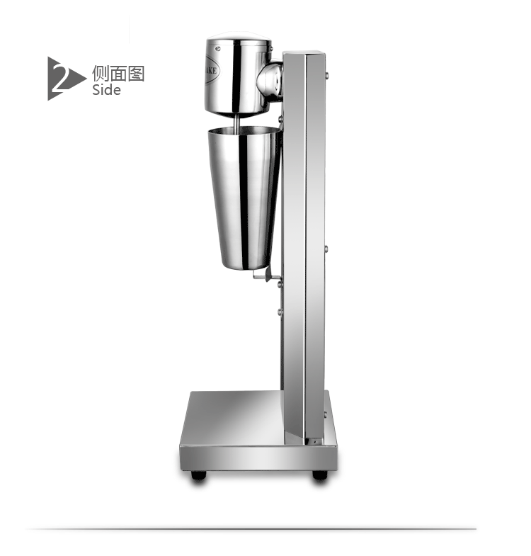 不銹鋼商用單頭奶昔機奶茶店專用攪拌機奶泡奶茶暴風(fēng)雪機廠家直銷