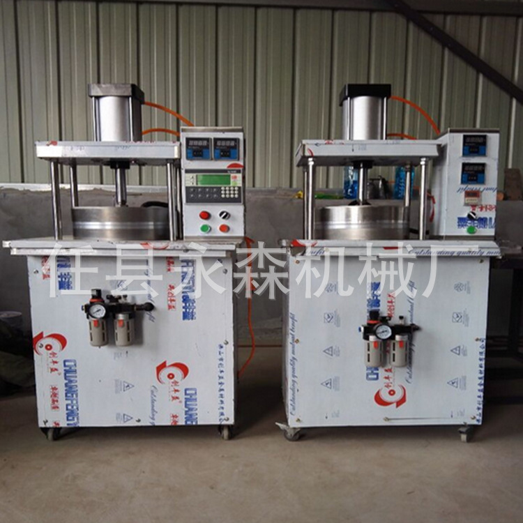 生產(chǎn)供應(yīng) 烙餅機(jī) 新型全自動(dòng) 自動(dòng)烙餅機(jī) 商用多功能壓餅機(jī)