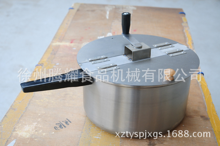 爆米花機(jī)商用 商用不銹鋼手搖爆米花鍋 燃?xì)獗谆C(jī)器 買(mǎi)一送六