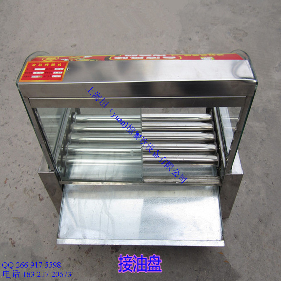 工廠(chǎng)直銷(xiāo)帶門(mén)帶燈烤腸機(jī) 出口雙控溫?zé)峁窓C(jī) 電動(dòng)商用香腸機(jī)