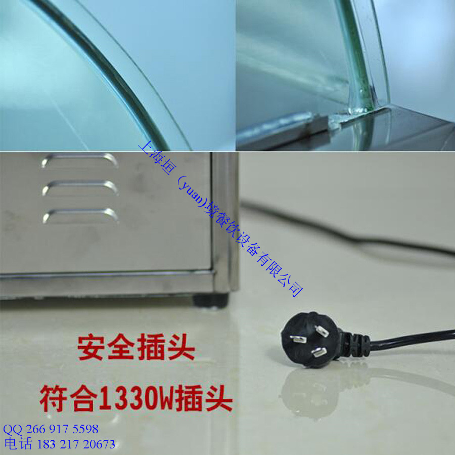 工廠(chǎng)直銷(xiāo)帶門(mén)帶燈烤腸機(jī) 出口雙控溫?zé)峁窓C(jī) 電動(dòng)商用香腸機(jī)