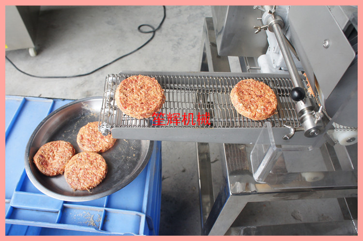 笙輝商用大型電動漢堡機(jī) 自動漢堡肉餅機(jī) 電動肉餅機(jī)