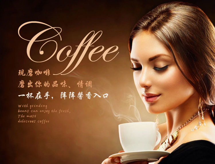 索立電動(dòng)磨豆機(jī) 咖啡豆研磨機(jī)磨粉機(jī)粗細(xì)可調(diào)家用商用大容量批發(fā)