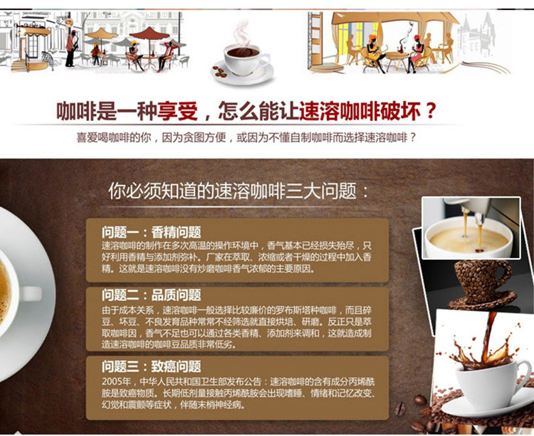 電控咖啡豆研磨機 商用磨豆機 佛山廠家批發大容量磨豆機LD-900B