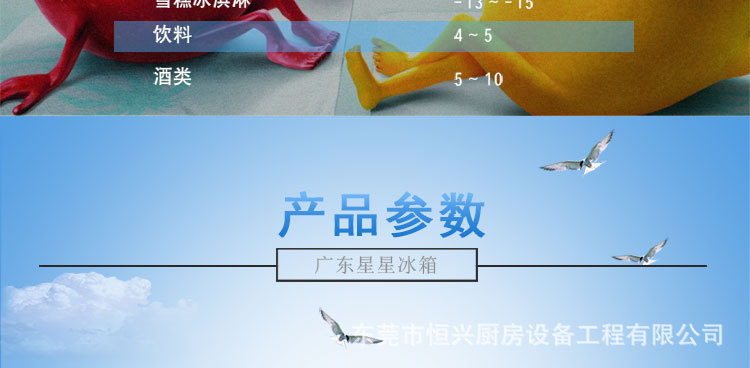 格林斯達(dá)星星冰柜商用工作臺(tái)冷藏冷凍四門(mén)機(jī)械控溫帶移動(dòng)輪直銷