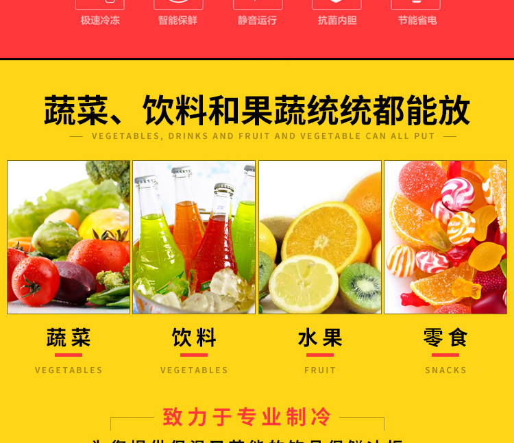 大型立式雙門(mén)冷藏柜保鮮柜冰柜冰箱展示柜冷柜商用飲料柜冷飲蔬菜