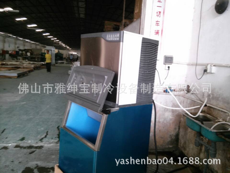 電影院可樂制冰機(jī)冷藏柜 大型方冰機(jī) 商用全自動(dòng)制冰方塊冰