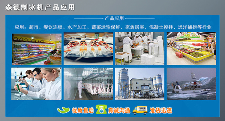 日產(chǎn)2000公斤片冰機 超市商用片冰制冰機 食品加工保鮮鱗片制冰機