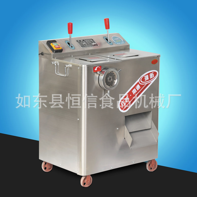 商用臺(tái)式絞切兩用機(jī) 多功能不銹鋼切肉絞肉機(jī) 鮮肉切片機(jī)