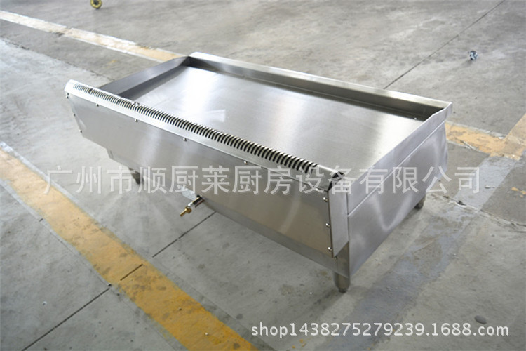 48手抓餅大機器 燃?xì)獯蟀菭t商用 鐵板魷魚 銅鑼燒機鐵板燒1.2米