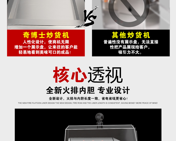 奇博士炒貨機商用炒板栗機燃?xì)獬垂献踊ㄉ粗ヂ闄C器25型多功能