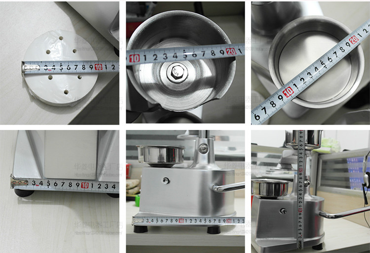華菱手動漢堡機(jī) 漢堡包機(jī)成型機(jī)壓烤肉餅商用早餐西餐設(shè)備HF-100