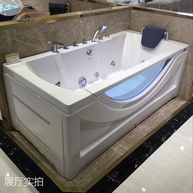 賽維爾潔具 廠家直銷 現代簡約 浴缸 酒店工程浴缸 浴缸批發(fā)083