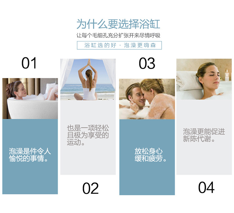 亞力克無(wú)縫浴缸獨(dú)立式圓形酒店小浴缸1.4m 1.5m1.6m1.7m