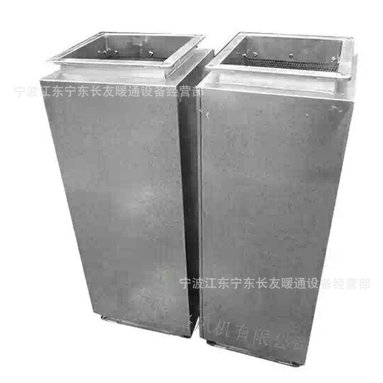 白鐵皮風(fēng)管消音箱方形靜壓箱風(fēng)機消聲器風(fēng)管消聲箱風(fēng)管消音加工