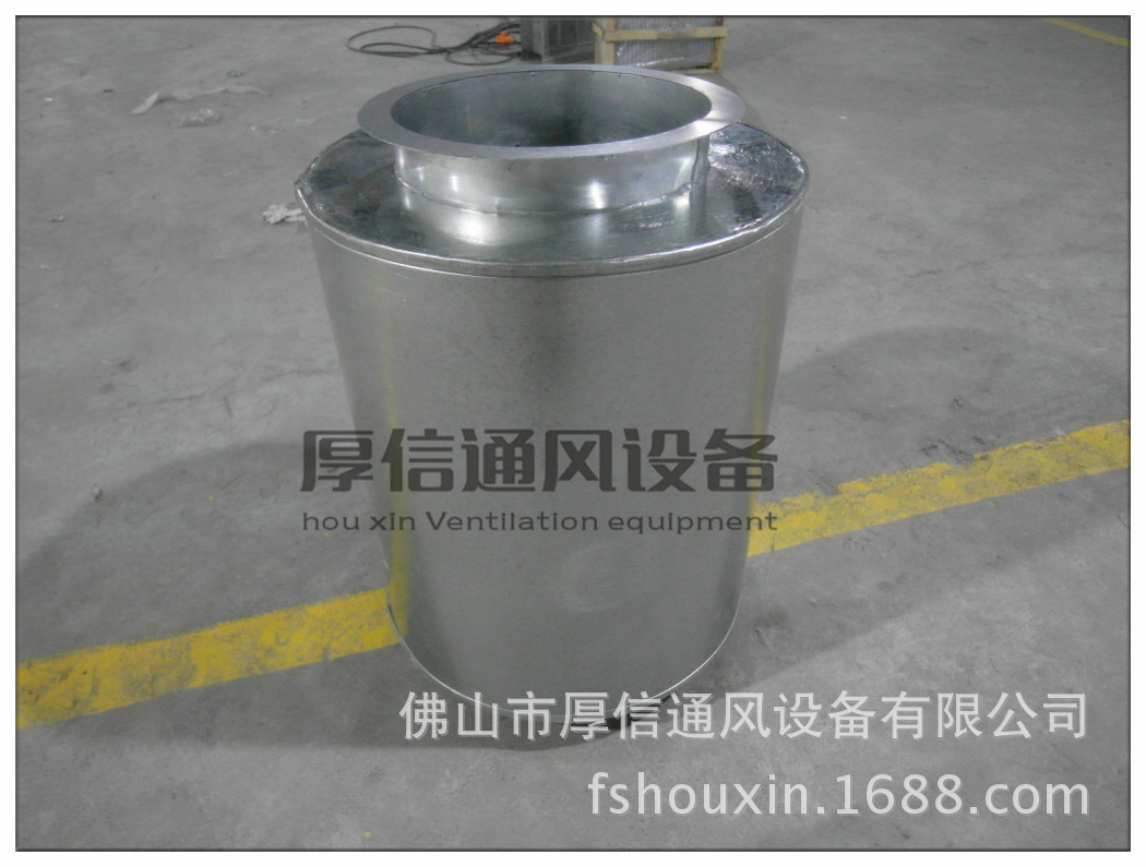 廠家供應不銹鋼消音器 管式消聲器 風機消音器降噪設備 噪聲治理
