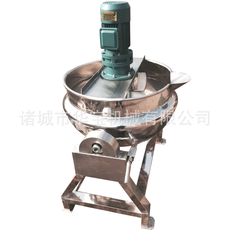 供應(yīng) 400L燃氣夾層鍋 大型搖擺湯鍋 加厚不銹鋼更耐用