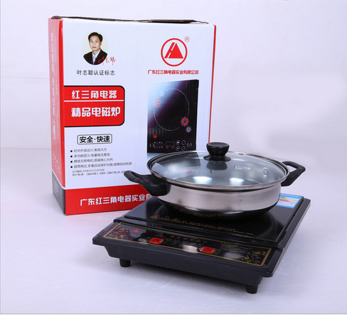 廠家直銷 正品廣東紅三角品牌電磁爐 艾美樂(lè)火鍋電磁爐 禮品促銷