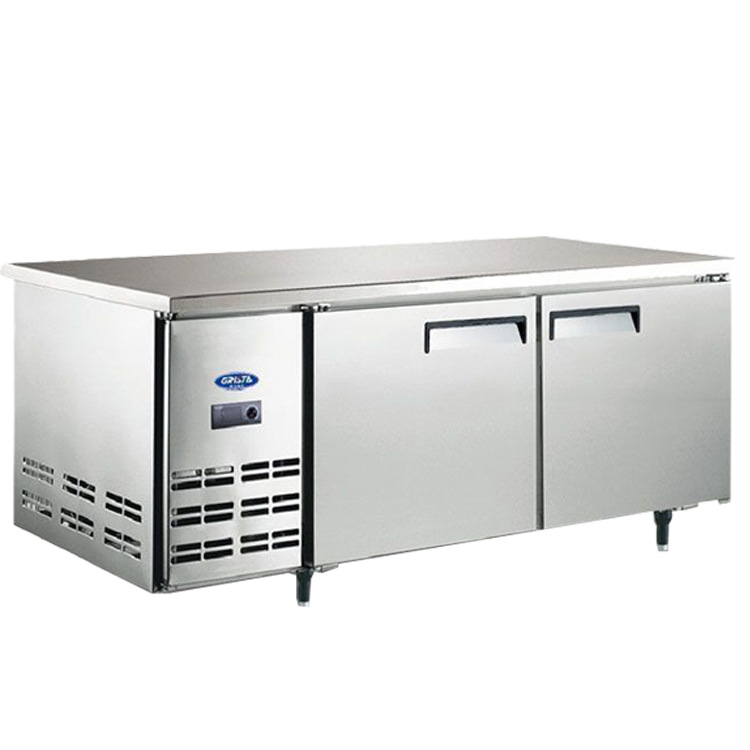 廣東星星/格林斯達(dá)商用不銹鋼保鮮工作臺(tái)1.5米冷藏臺(tái)TZ300E2-X/G