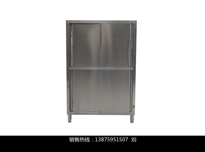 湖南酒店餐廳食堂不銹鋼四門餐具用品儲(chǔ)物保潔碗柜廚房設(shè)備廠家