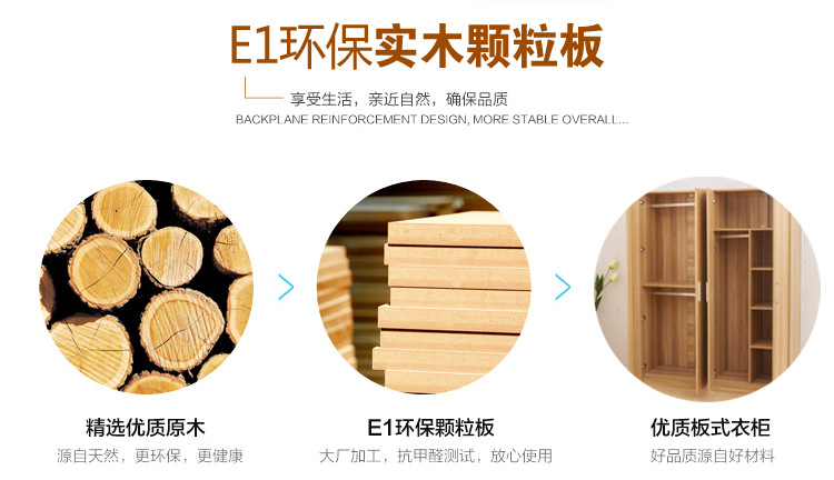板式衣柜兒童衣柜衣櫥儲(chǔ)物柜 二三四門(mén)現(xiàn)代簡(jiǎn)易整體衣柜廠家批發(fā)