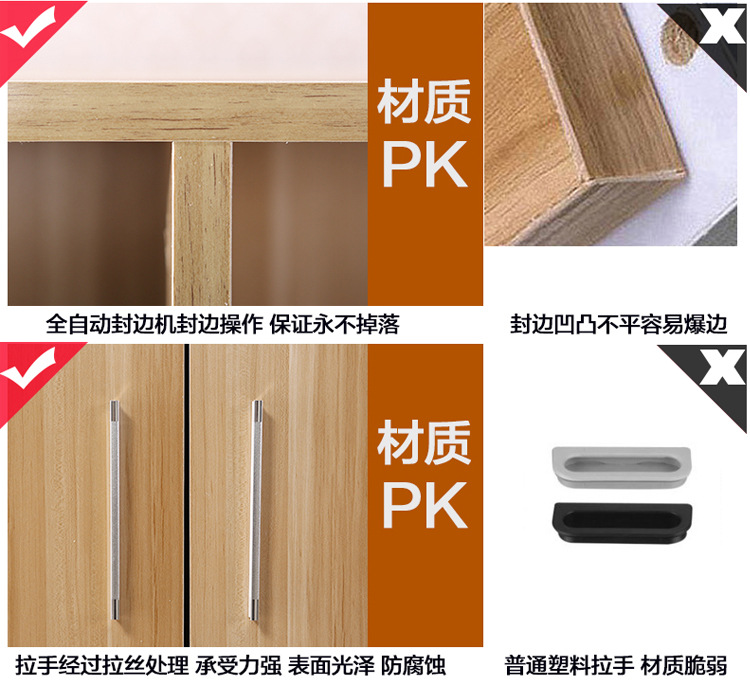 板式衣柜兒童衣柜衣櫥儲(chǔ)物柜 二三四門(mén)現(xiàn)代簡(jiǎn)易整體衣柜廠家批發(fā)