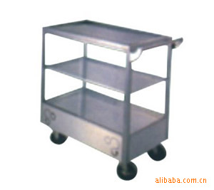廠家專(zhuān)業(yè)生產(chǎn)不銹鋼雙層手推餐車(chē)，服務(wù)車(chē)，調(diào)料車(chē)，收碗車(chē)