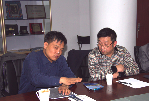 廚聯(lián)向中國(guó)貿(mào)促會(huì)貿(mào)易推廣交流中心領(lǐng)導(dǎo)匯報(bào)展會(huì)相關(guān)工作